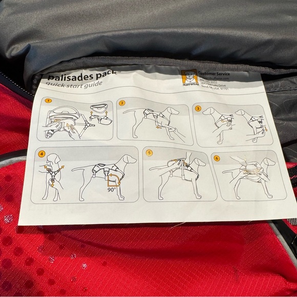 RuffWear Palisades Pack, size medium - Picture 7 of 9